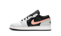 Jordan 1 Low Black Grey Pink (GS)