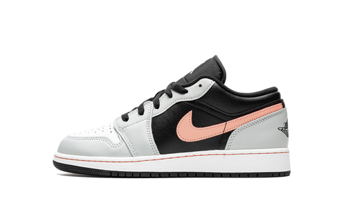 Jordan 1 Low Black Grey Pink (GS)