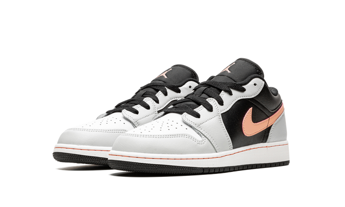 Jordan 1 Low Black Grey Pink (GS)
