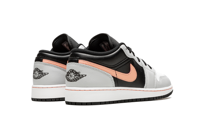 Jordan 1 Low Black Grey Pink (GS)