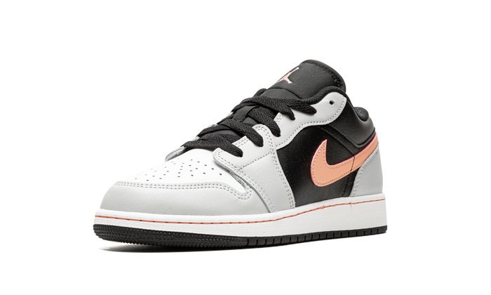 Jordan 1 Low Black Grey Pink (GS)