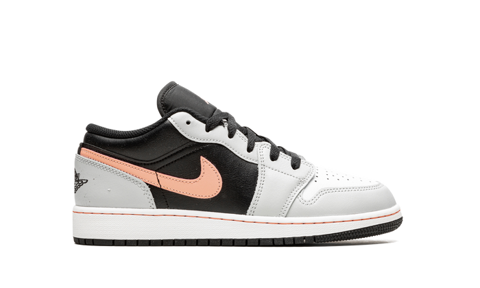 Jordan 1 Low Black Grey Pink (GS)