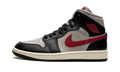 Jordan 1 Mid Black College Grey Gym Red (Women's)