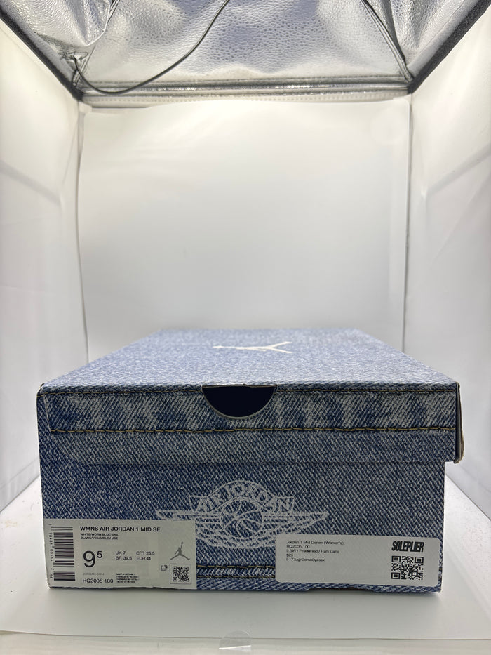 Jordan 1 Mid Denim (Women's)
