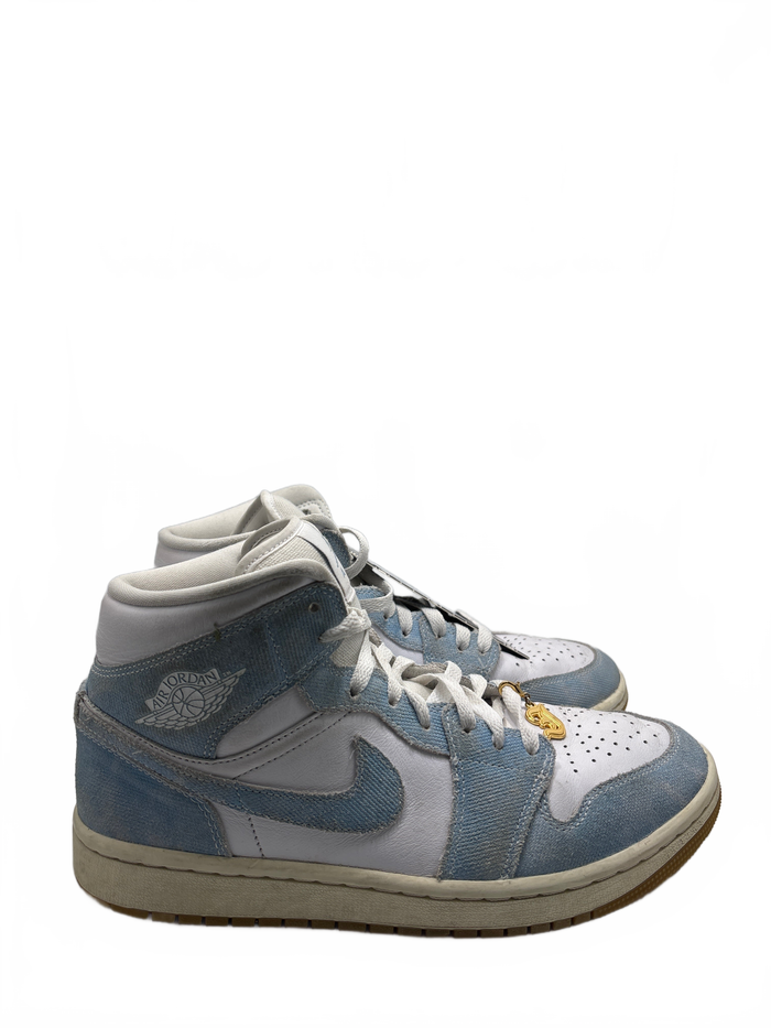 Jordan 1 Mid Denim (Women's)