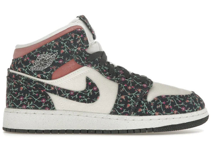 Jordan 1 Mid SE Floral (GS)