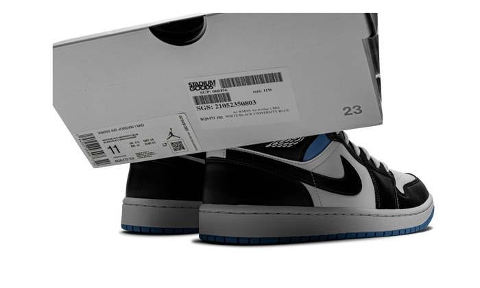 Jordan 1 Mid University Blue (Women's)