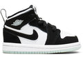 Jordan 1 Mid White Black Teal Tint (TD)