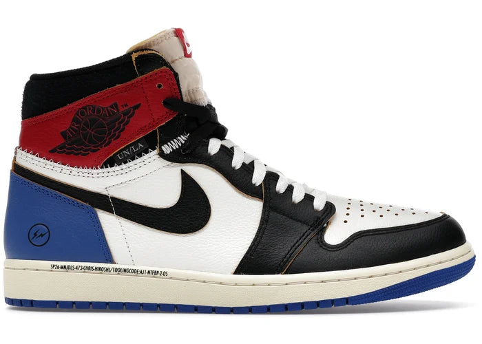 Jordan 1 Retro High OG SP Fragment X Union LA Varsity Red Sport Royal