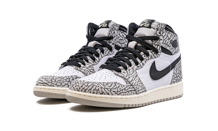 Jordan 1 Retro High OG White Cement (GS)