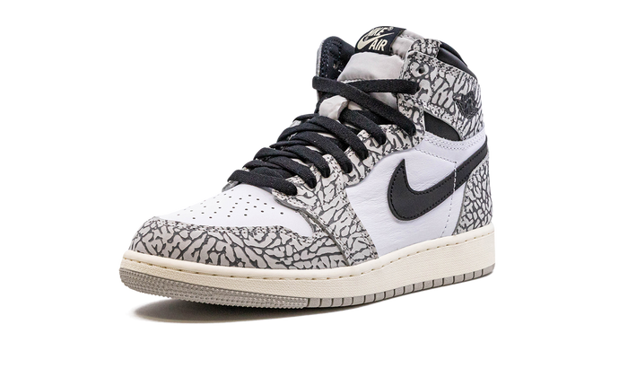Jordan 1 Retro High OG White Cement (GS)