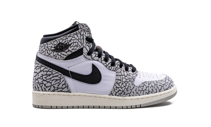 Jordan 1 Retro High OG White Cement (GS)