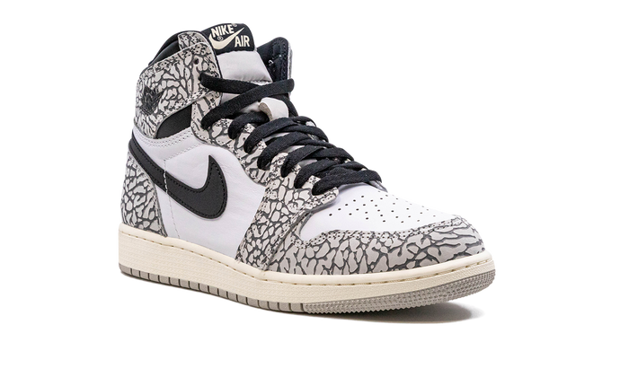 Jordan 1 Retro High OG White Cement (GS)