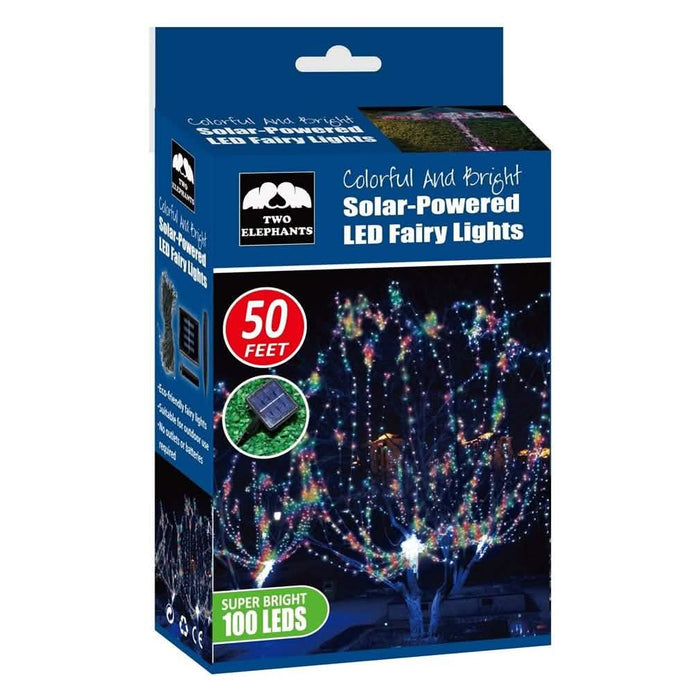 100-LED Solar Powered Fairy Lights DailySale