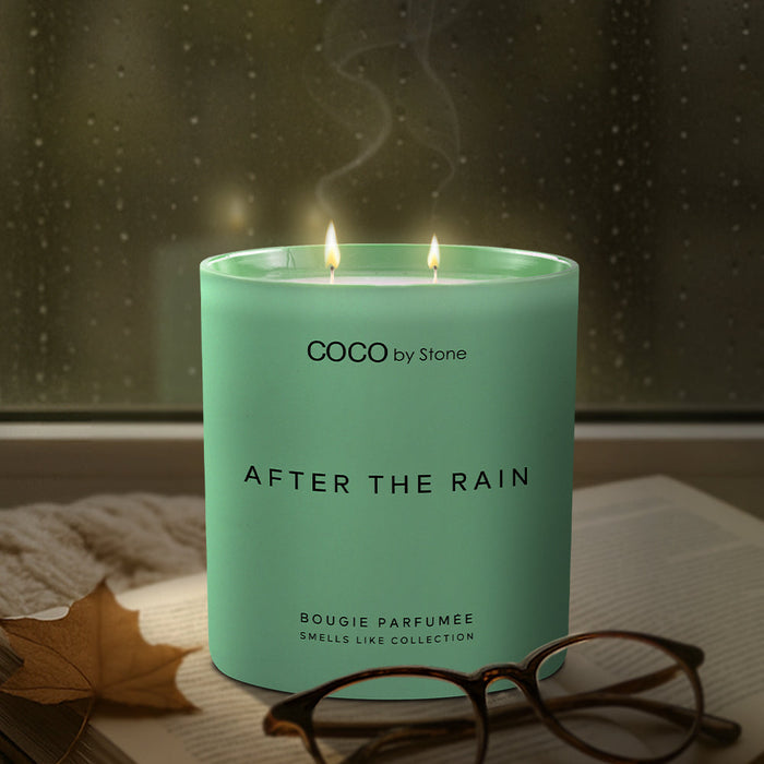 11oz Smells Like After The Rain Candle Stone Candles