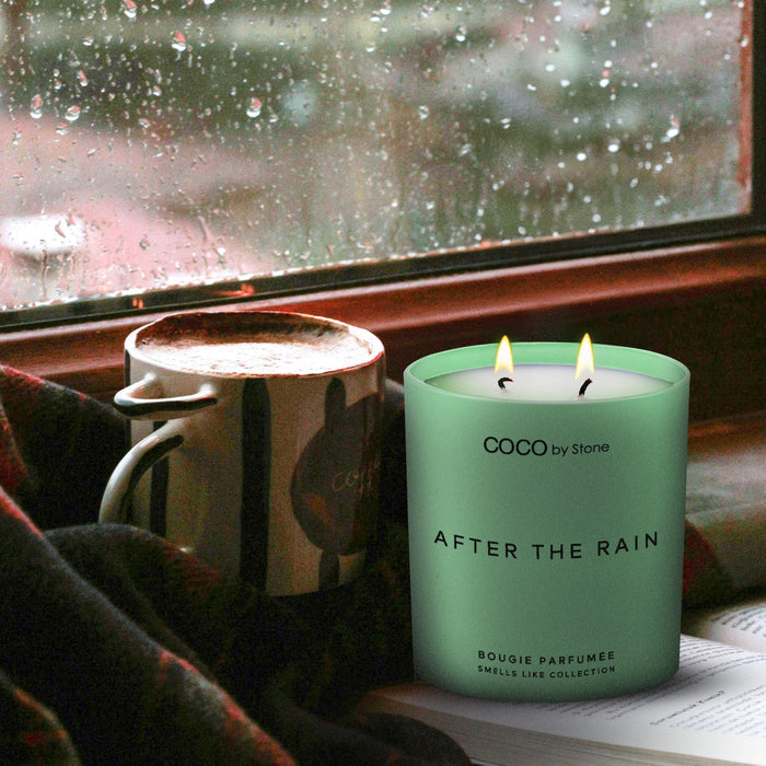 11oz Smells Like After The Rain Candle Stone Candles