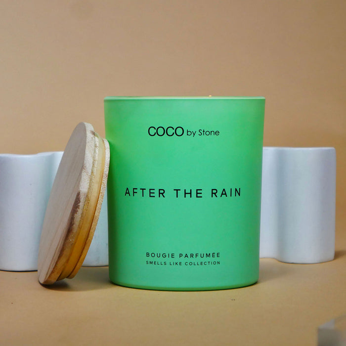 11oz Smells Like After The Rain Candle Stone Candles