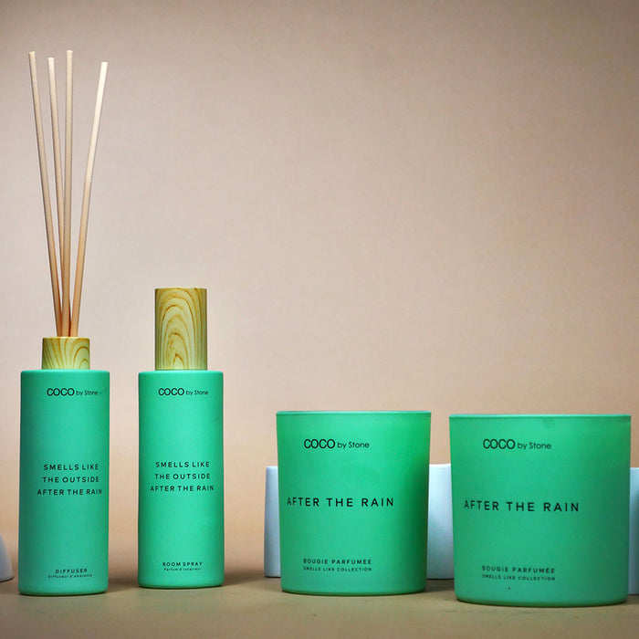 11oz Smells Like After The Rain Candle Stone Candles