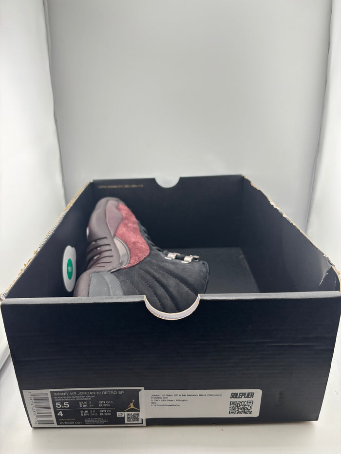 Jordan 12 Retro SP A Ma Maniére Black (Women's)