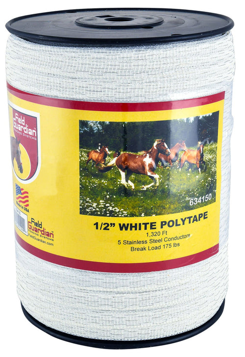 1/2" Fencing Poly Tape - D4P5 - 1312 ft - 2