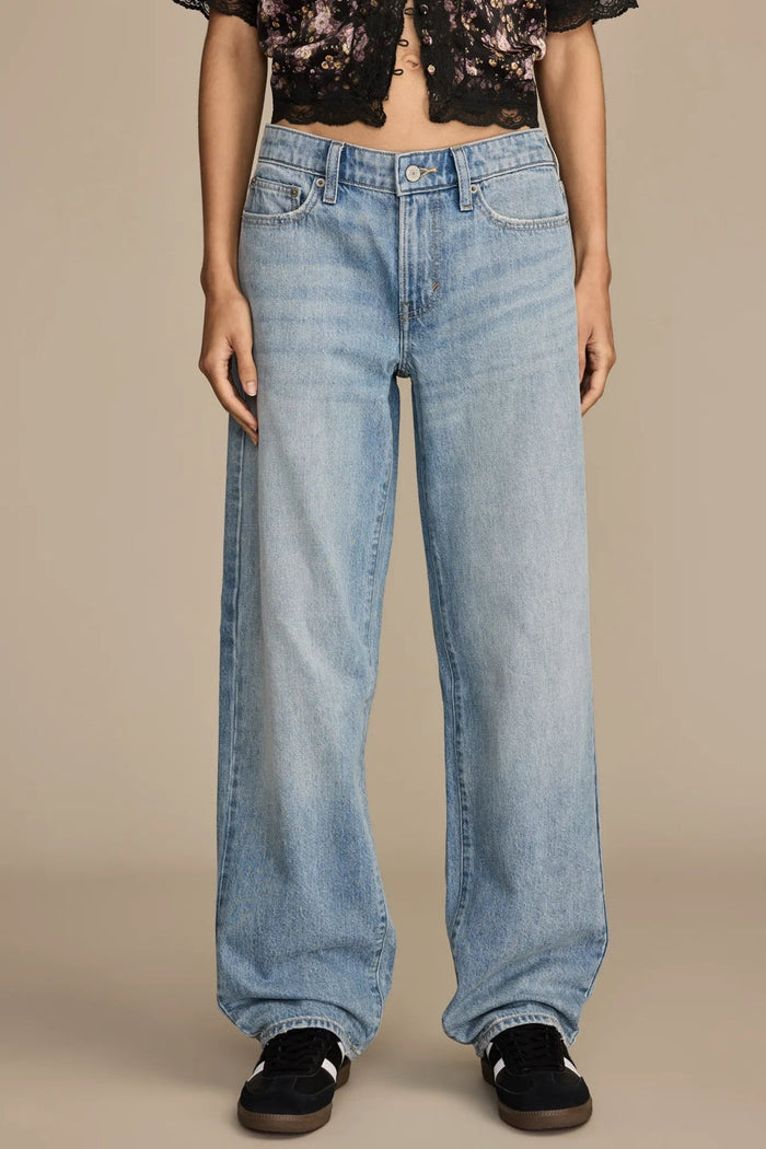 [162997-430] WOMENS LUCKY BRAND THE BAGGY - TOP NOTCH WASH rubbersoled