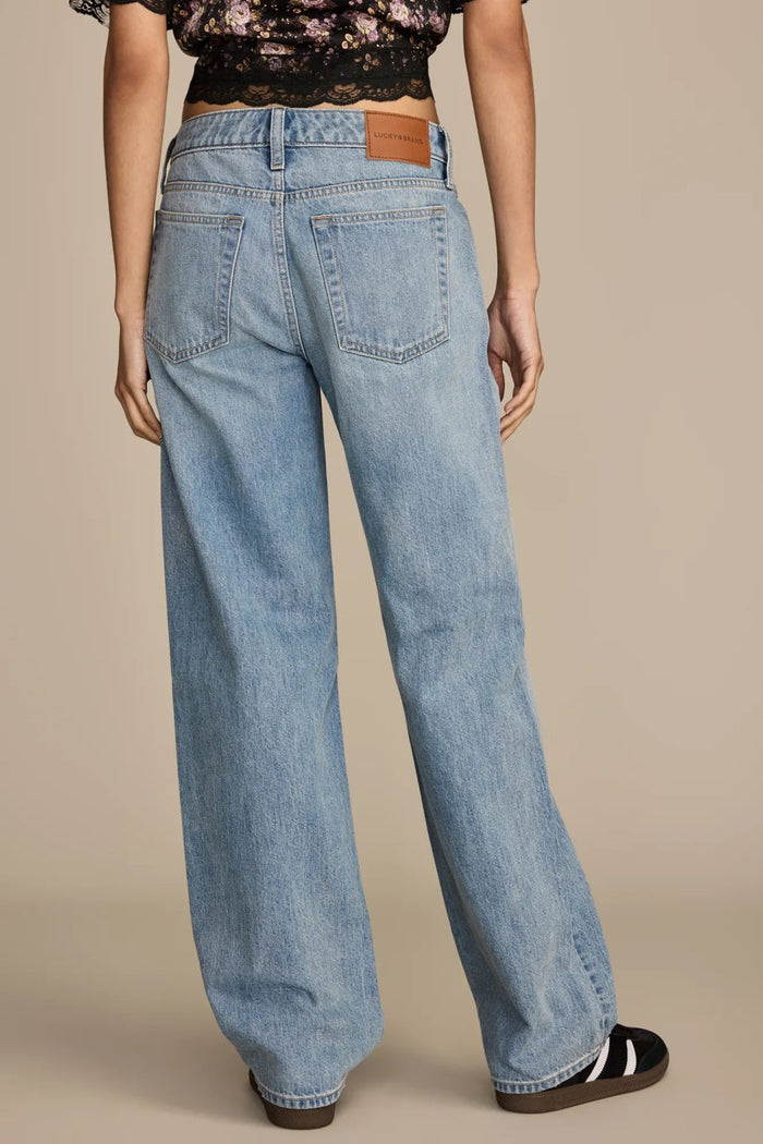 [162997-430] WOMENS LUCKY BRAND THE BAGGY - TOP NOTCH WASH rubbersoled