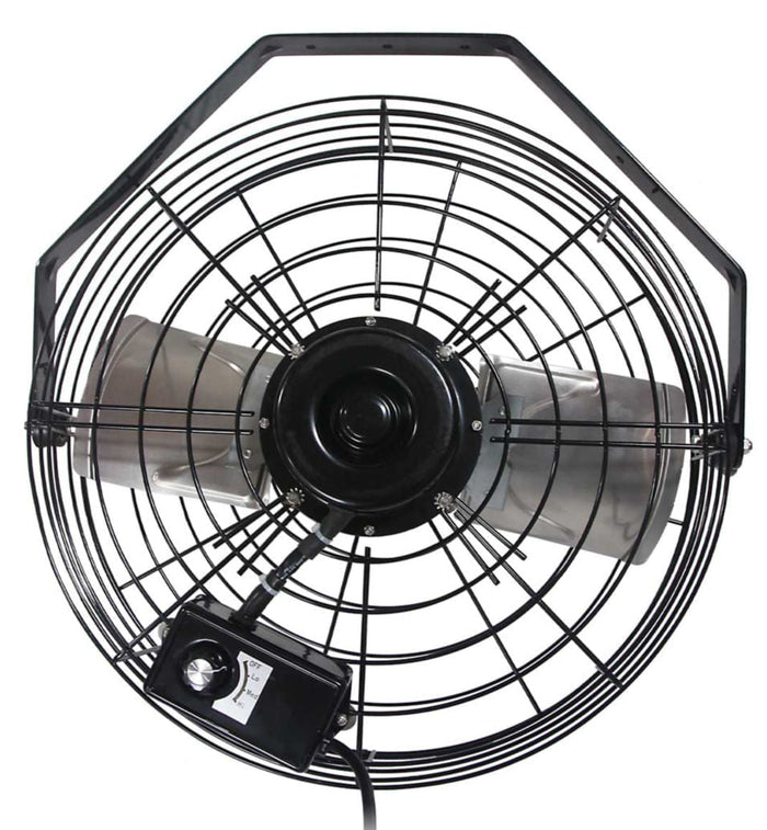 18" High Velocity 3 - Speed Wall Mount Fan, 3300 cfm - VTLAN - 3