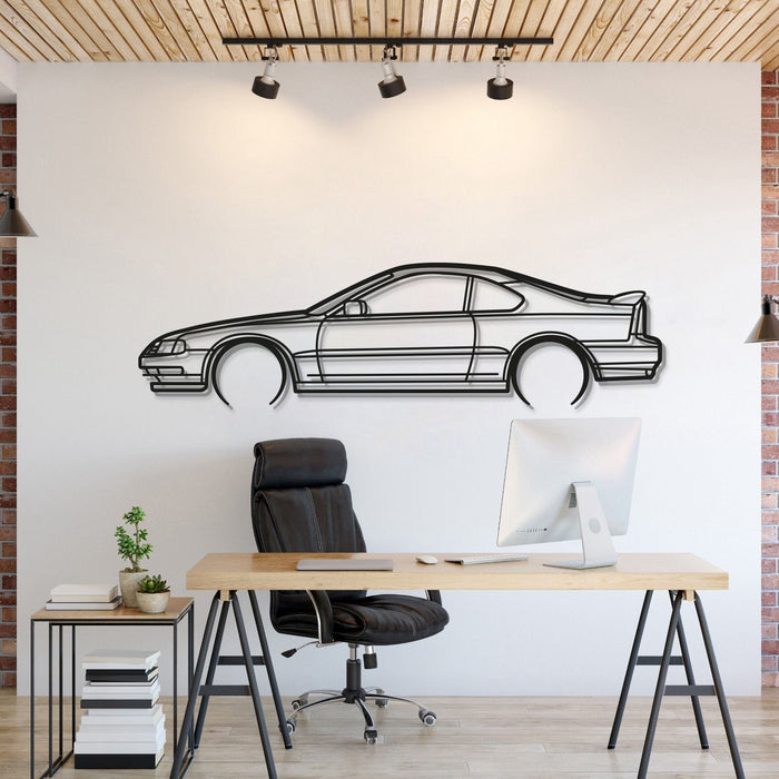 1993 Gen 4 Detailed Metal Car Wall Art - MT0244 Modello Turbo