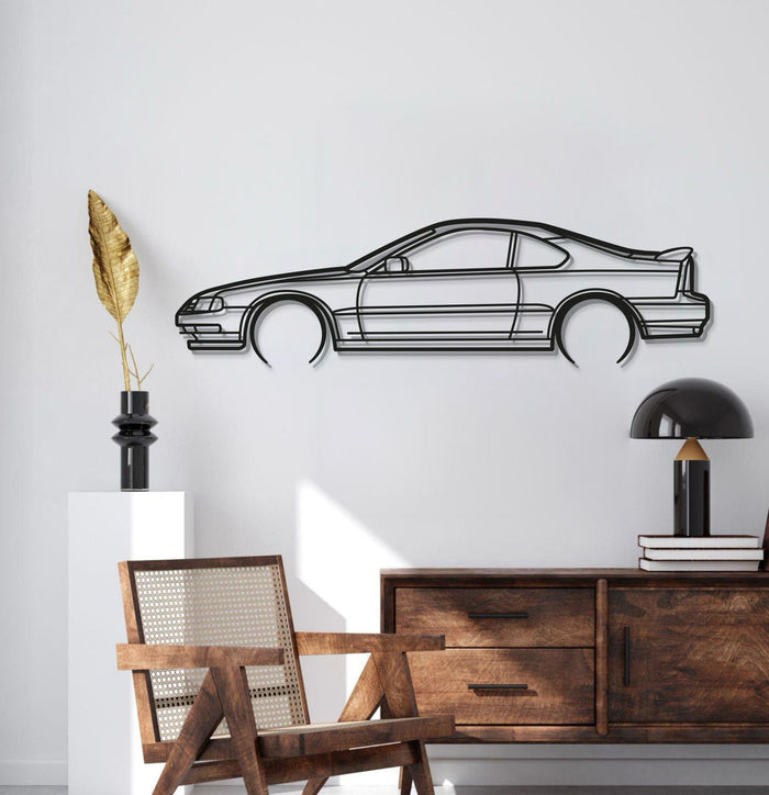 1993 Gen 4 Detailed Metal Car Wall Art - MT0244 Modello Turbo