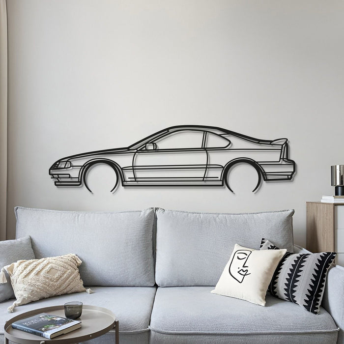 1993 Gen 4 Detailed Metal Car Wall Art - MT0244 Modello Turbo