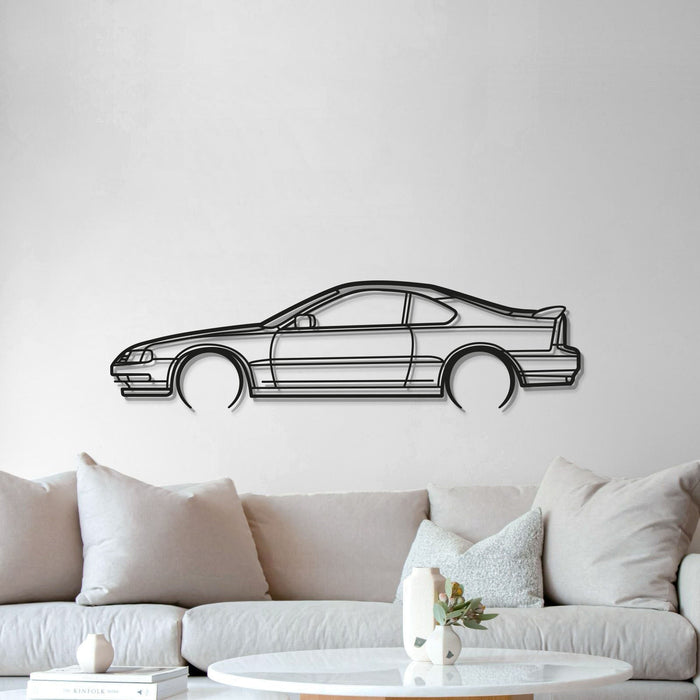 1993 Gen 4 Detailed Metal Car Wall Art - MT0244 Modello Turbo