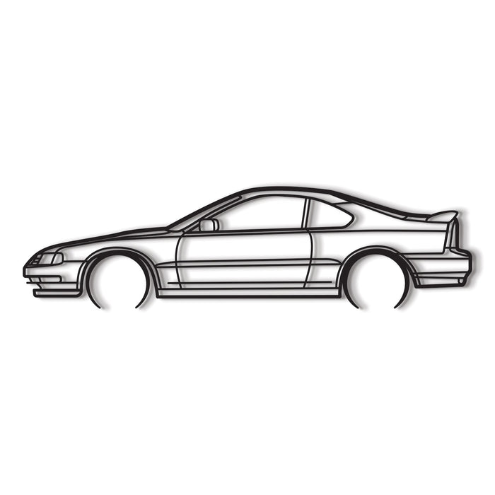 1993 Gen 4 Detailed Metal Car Wall Art - MT0244 Modello Turbo