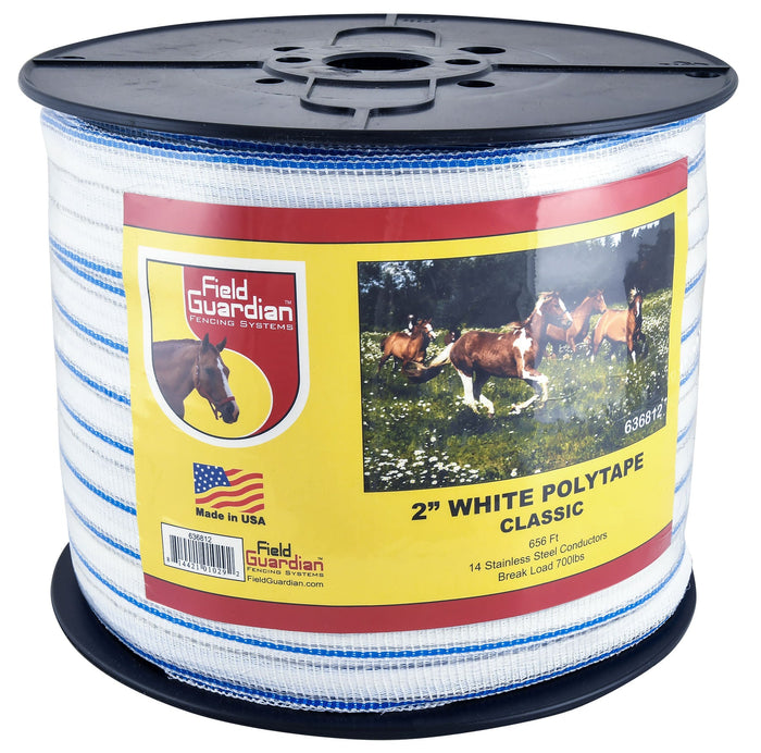 2" Classic Fencing Poly Tape, 656 ft - T8B3 - 656 ft - 1