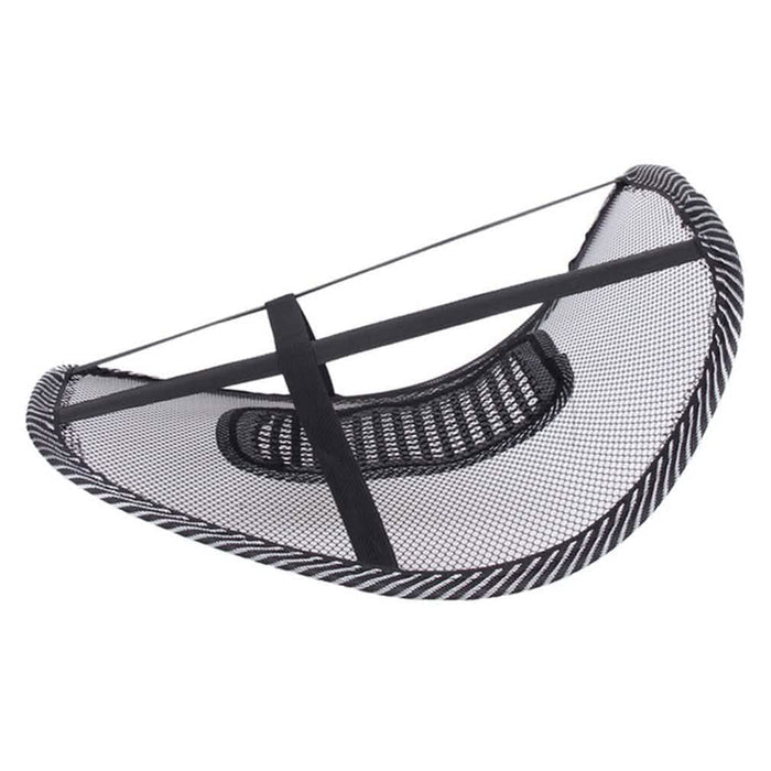 2-Pack: Curved Back-Massaging Lumbar Mesh Seat Supporter DailySale