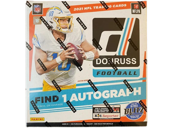 2021 Panini Donruss Football Mega Box (Purple Parallel) (Fanatics Exclusive)