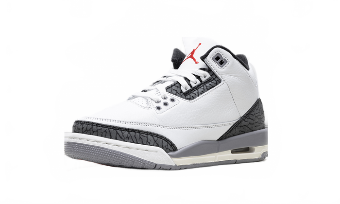 Jordan 3 Retro Cement Grey (GS)