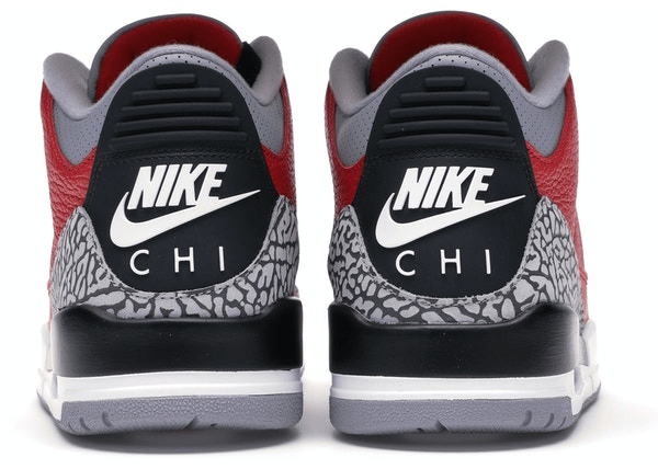 Jordan 3 Retro Fire Red Cement (Nike Chi)