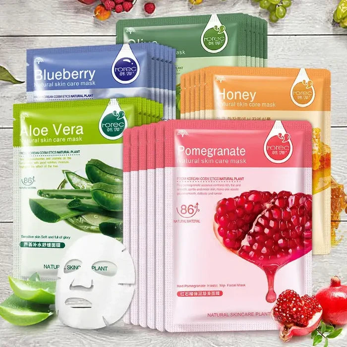 30 Pcs Facial Mask | Blackhead Removal & Pore Cleansing