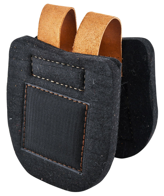 5 Star Wool Saddle Shims - 5VE2T - Black - .75 in - 2