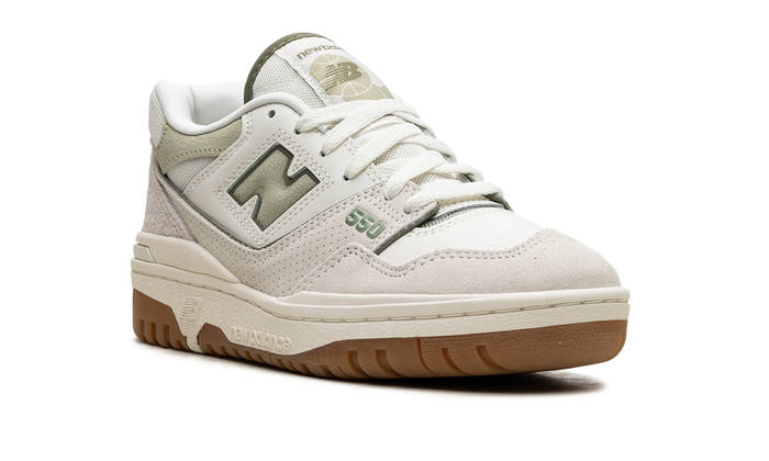 New Balance 550 White Olive Gum (Women's)