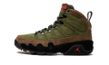 Jordan 9 Retro Boot NRG Military Brown Legion Green