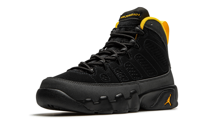 Jordan 9 Retro Dark Charcoal University Gold (GS)