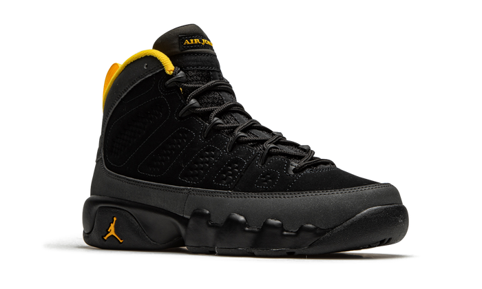 Jordan 9 Retro Dark Charcoal University Gold (GS)