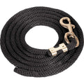 9'L Solid Color Poly Lead Rope with Bolt Snap - 121NC - Black - 4