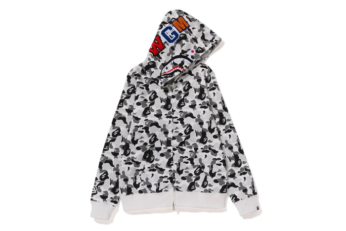 A BATHING APE® ABC Camo Shark Full Zip Hoodie