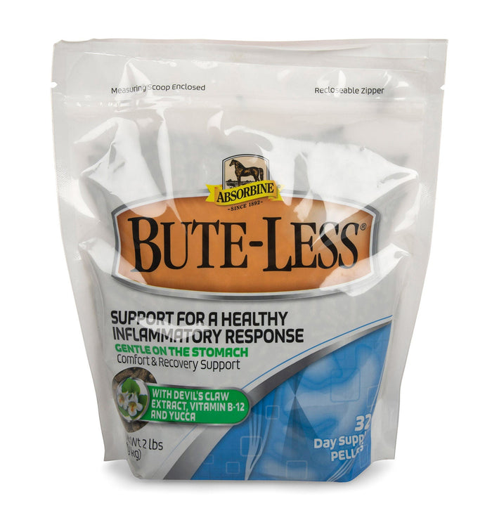 Absorbine Bute - Less Pellets Comfort & Recovery Horse Supplement - EJBD - 2 lbs - 1