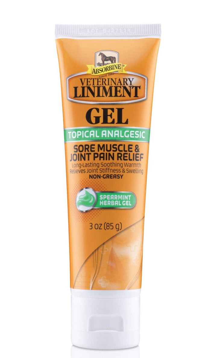 Absorbine Veterinary Liniment Gel - Y1N6 - Gel - 3 oz - 5