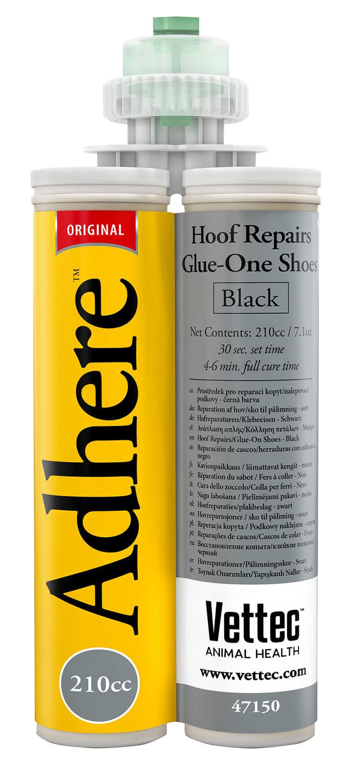 Adhere Glue - On - Shoe and Hoof Repair, 210 cc - V0AK - 1
