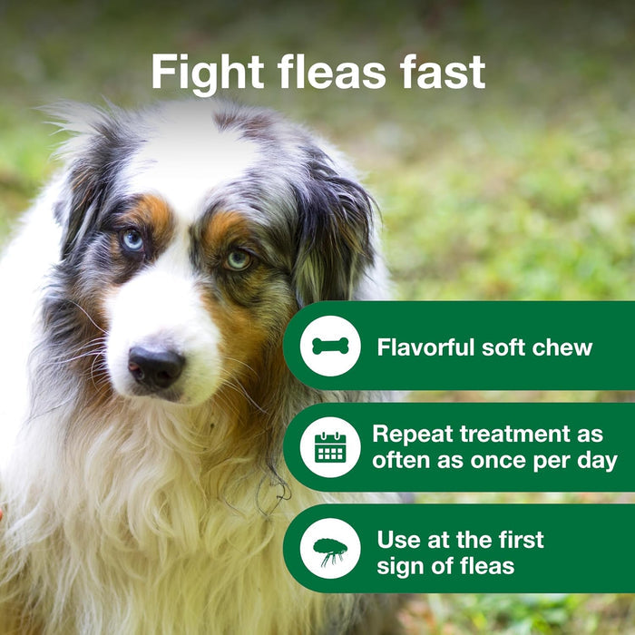 Advantus (imidacloprid) Oral Flea Treatment Soft Chews for Dogs - E81G - 23 - 110 lbs - 30 count - 5