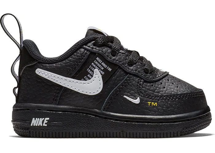 Nike Air Force 1 Low Utility Black White (TD)
